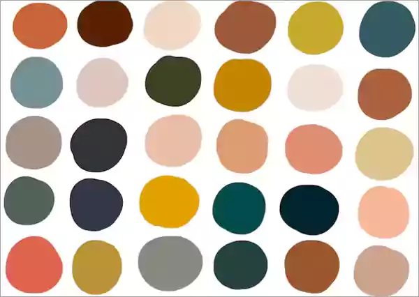 dark acadamia color palette