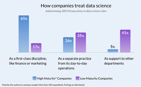 How Companies treat Data science
