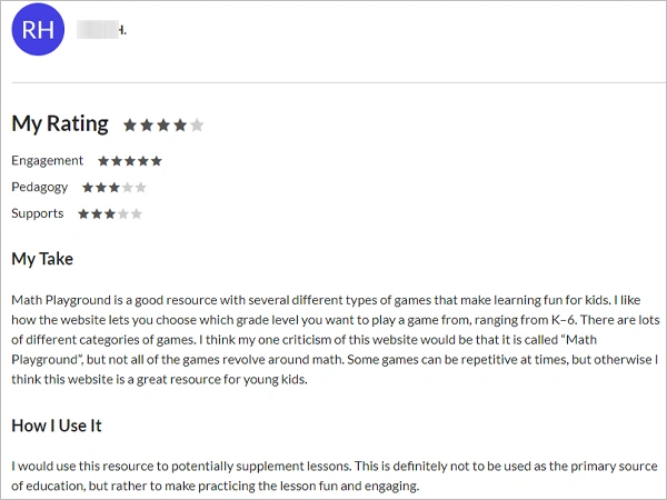MathPlay Ground reviews and ratings