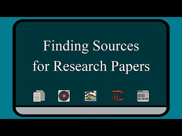 Sources for Research Papers