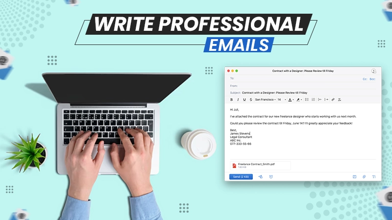 write professional emails