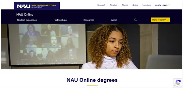 NAU online college 