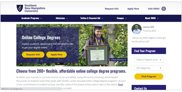 SNHU online college