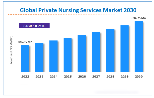 global private nursing services market