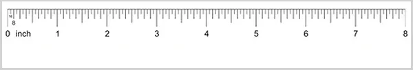 Inch Ruler