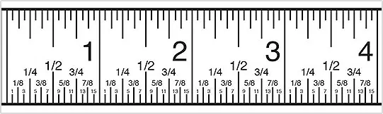 Inch Ruler