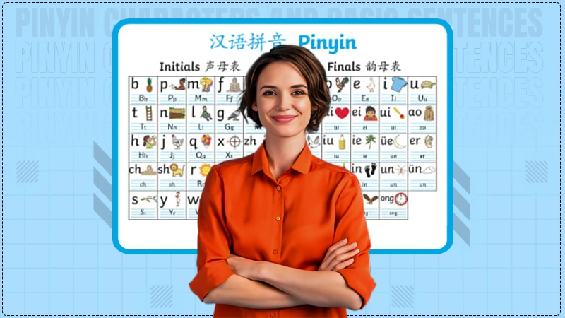 pinyin characters and basic sentences