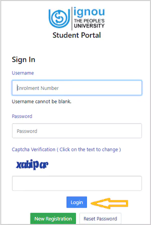 IGNOU Student Login Portals