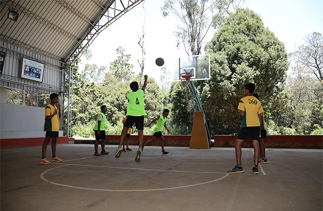 Basketball at Laidlaw Memorial School