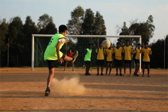 Football at Laidlaw Memorial School