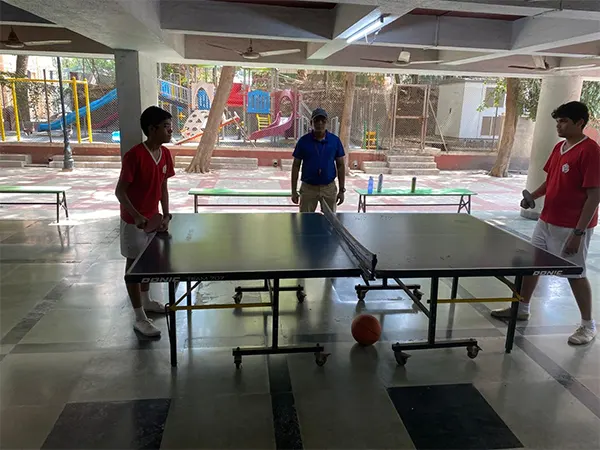 Table Tennis Match at Hiranandani Foundation Schoo