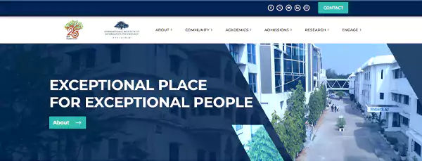International Institute of Information Technology Hyderabad IIIT H