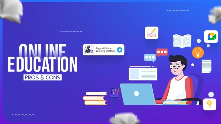 advantages and disadvantages of online education