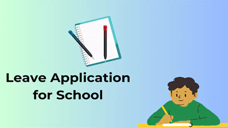 d-Leave Application for School