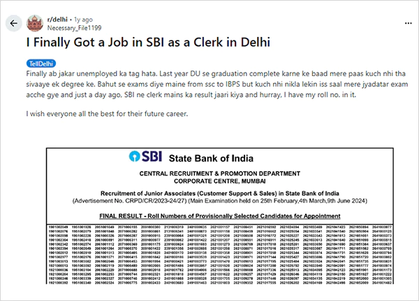 Experiences of SBI Clerks After Selectionss
