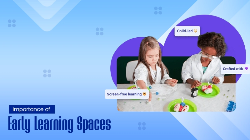 importance of early learning spaces