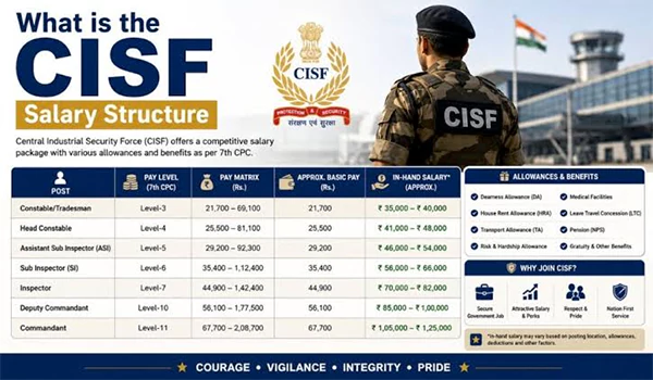 CISF Salary2026